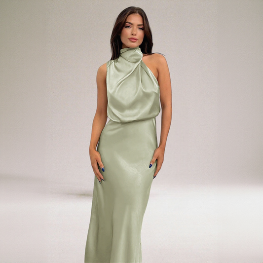 Amélie | Robe à dos nu glamour